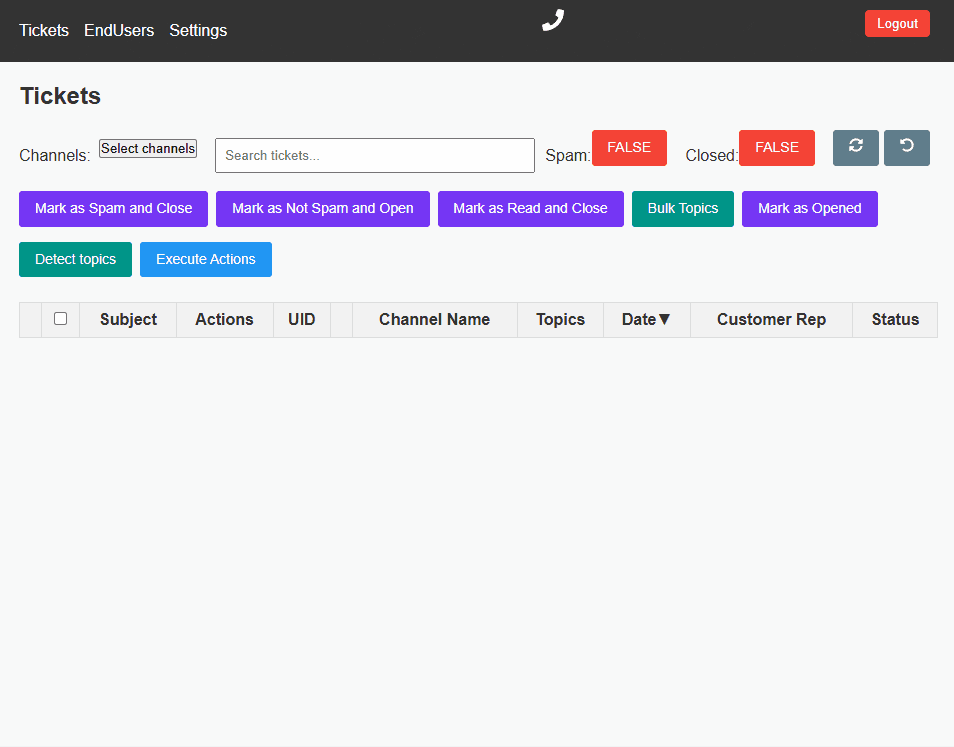 How to create a new email channel